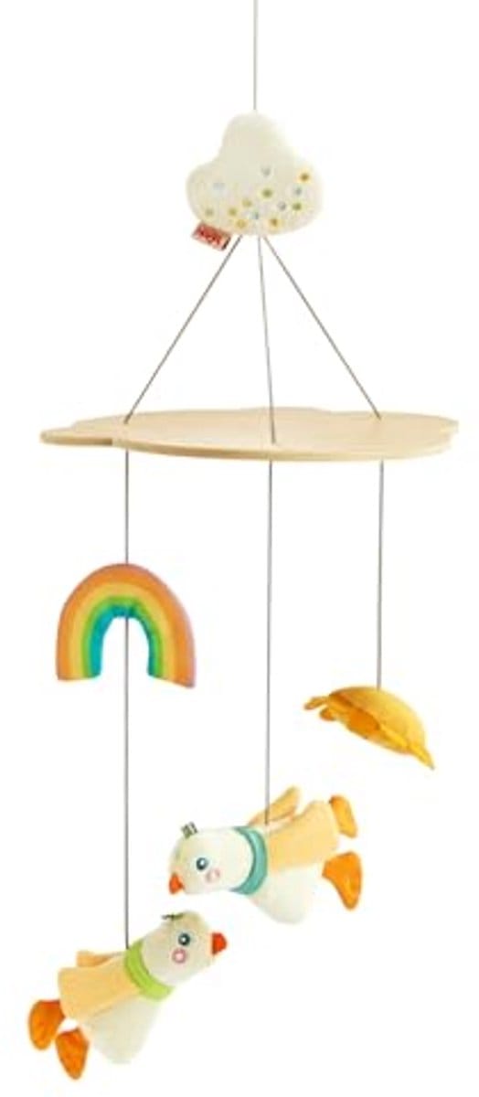 Haba mobiel gans babykamer decoratie speelgoed.