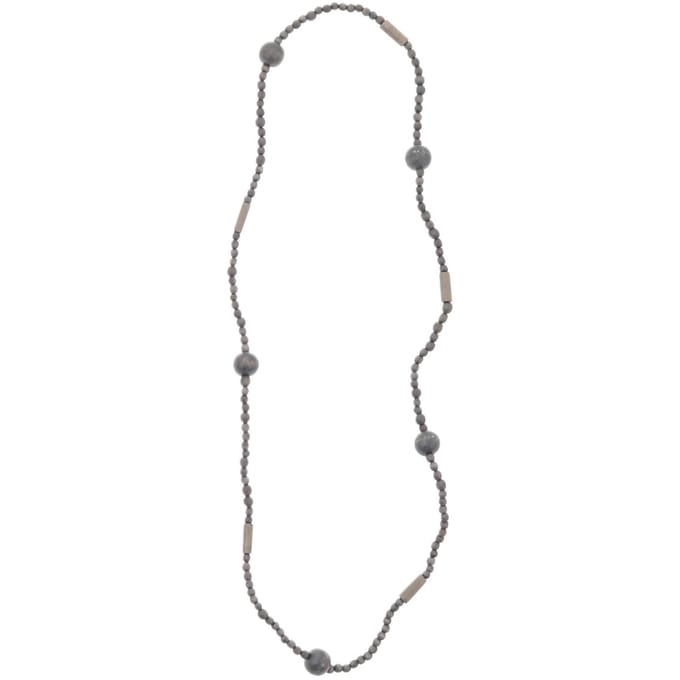 Behave – Lange kralenketting dames – Urban chic minimal look – 88 cm