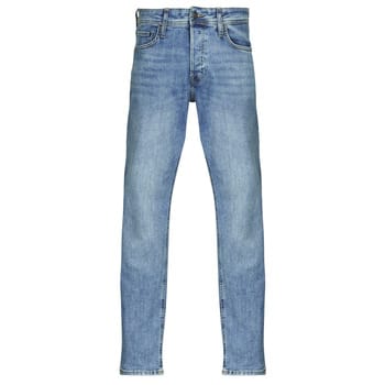 Jack & Jones blauwe heren jeans   Slim Fit   5-Pocket zakken   Knoop- en ritssluiting   Duurzaam   Regular waist Blauw 33/34