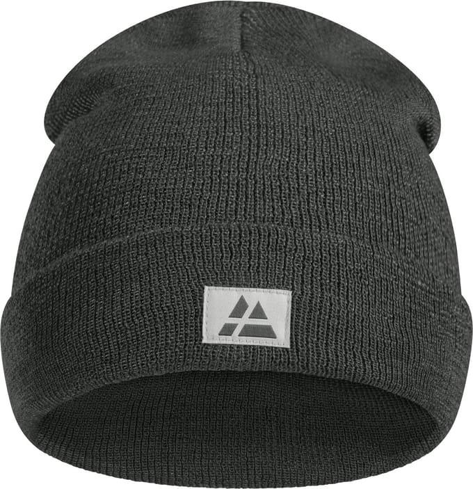 DANISH ENDURANCE Beanie van Gerecycelde Materialen - Gebreid - Donkergrijs