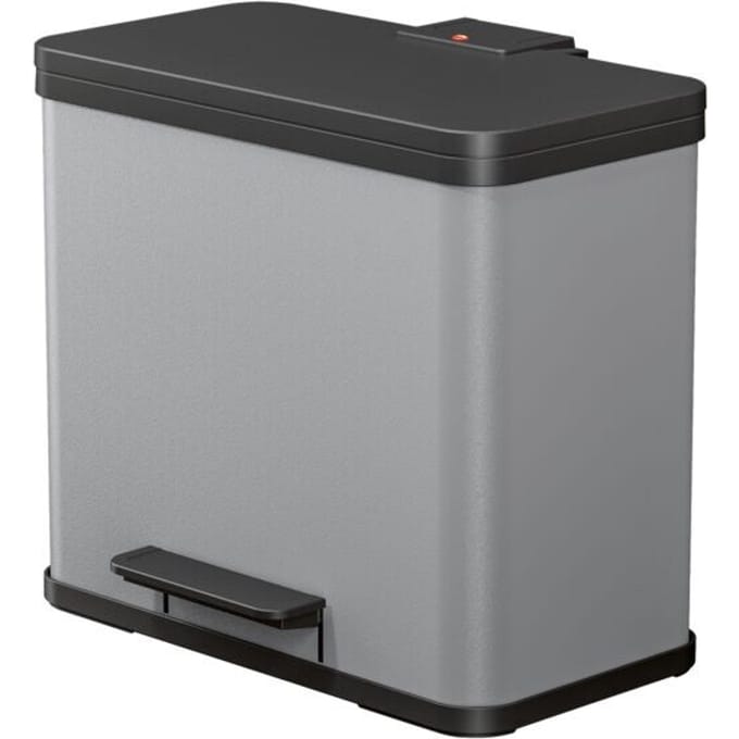 Hailo Pedaalemmer 17X9L Metallic Grijs Oko Duo  Plus
