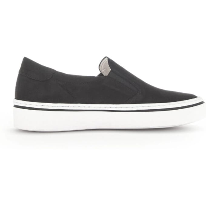 Gabor 23.265.17 - dames instapper - Zwart - maat 42 (EU) 8 (UK)