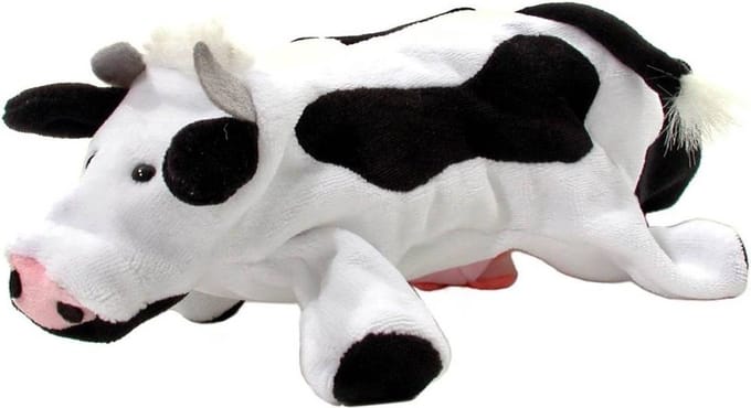 Beleduc Koe Speelhandschoen - Handpop
