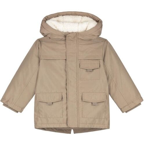 Prénatal peuter winterjas Dark Taupe Brown 92 heren