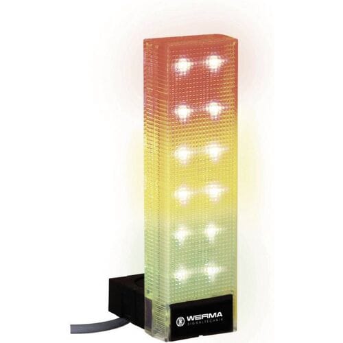 Werma Signaltechnik Combi-signaalgever 690.300.55 Rood, Geel, Groen 24 V/DC 85 dB