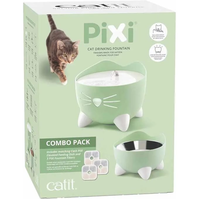 Waterfontein voor dieren Catit Pixi Combo Kit