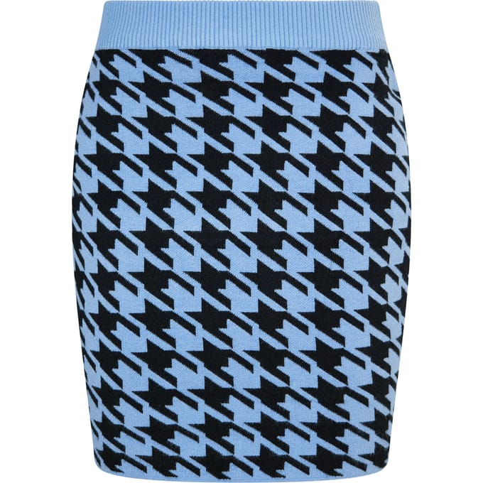 Mymo gebreide rok Dames blauw
