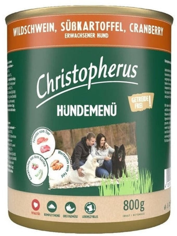 Christoffel Menu 6x800g - Wild zwijn