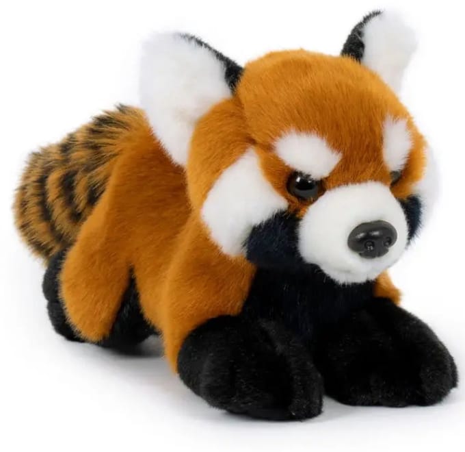 Semo Pluche rode panda knuffel - knuffel panda - 20 cm - Pandaberen knuffels