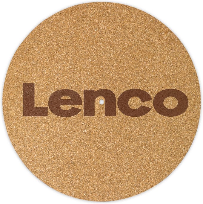 Kurken mat voor Lenco TTA-030CO platenspeler, Lenco bruin