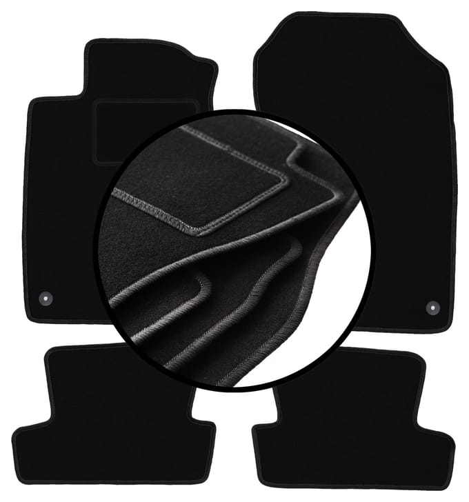 Complete set veloursmatten voor: Honda CR-Z coupé (2010-2016)