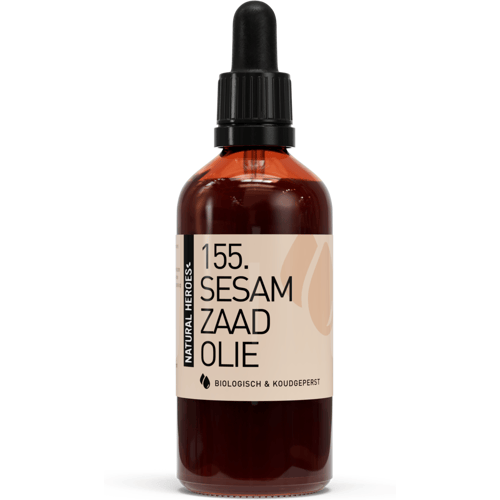 Natural Heroes Sesamzaadolie (Biologisch & Koudgeperst) - 100 ml