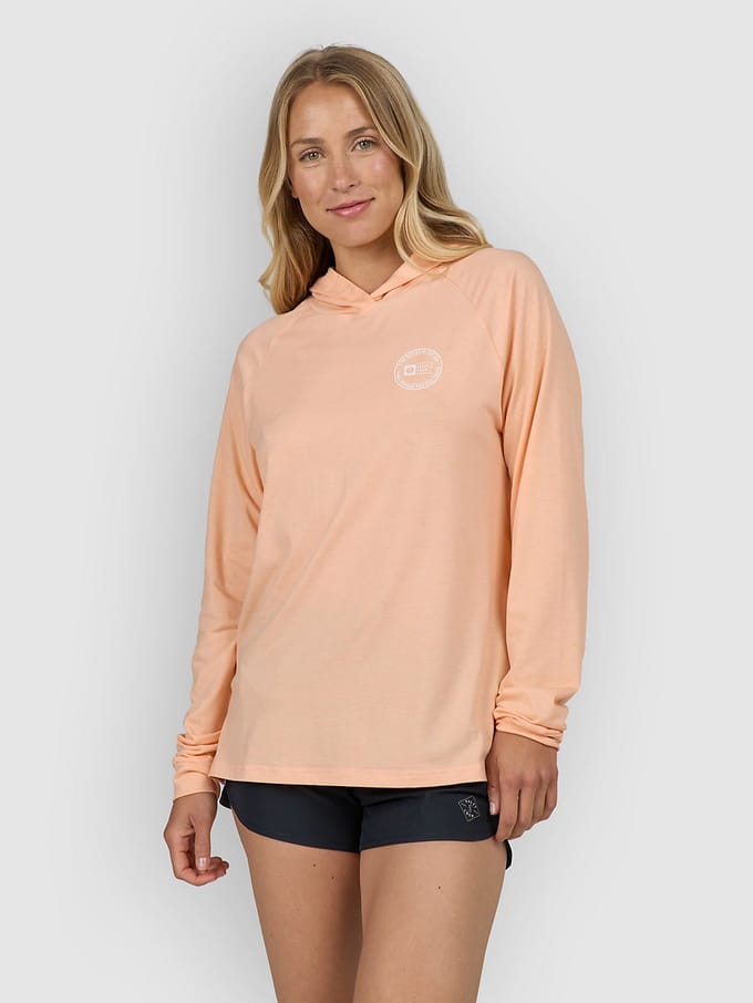 Salty Crew Circled Tech Hoody Longsleeve Lycra oranje