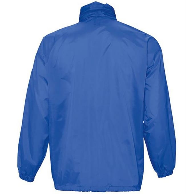 SOLS Unisex Surf Windbreaker Lichtgewicht Jasje (Koningsblauw)