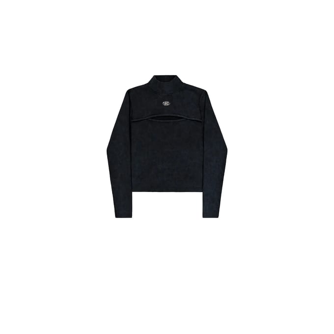 Dames-T-shirt met lange mouwen Alpha Industries World Cut Out