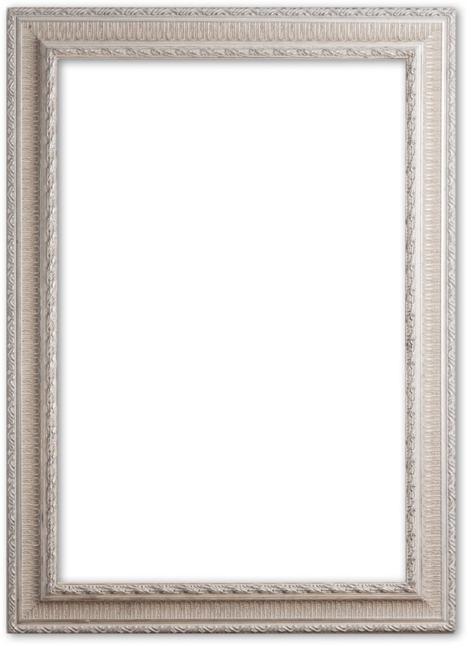 Barok Lijst 40x60 cm Zilver - Dakota