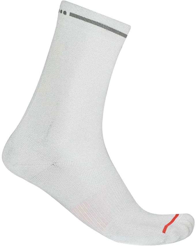Castelli Premio Evo 18 Sokken Wit EU 44-47 Man