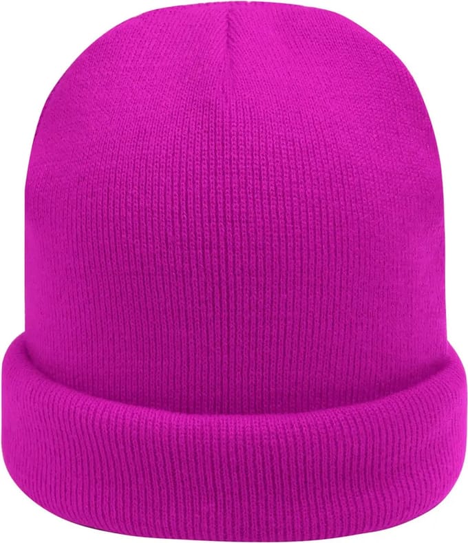Fuchsia Muts Beanie - Mutsen - Fuchsia - Winter Mutsen -