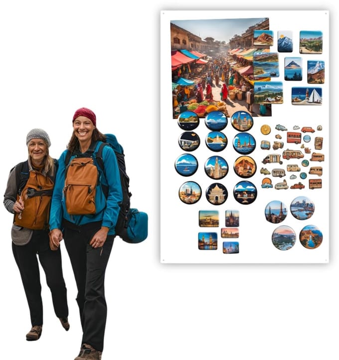 Anwicar Rechthoekige Magneet Bord - Magnetisch memobord - Magnetisch prikbord - Wit
