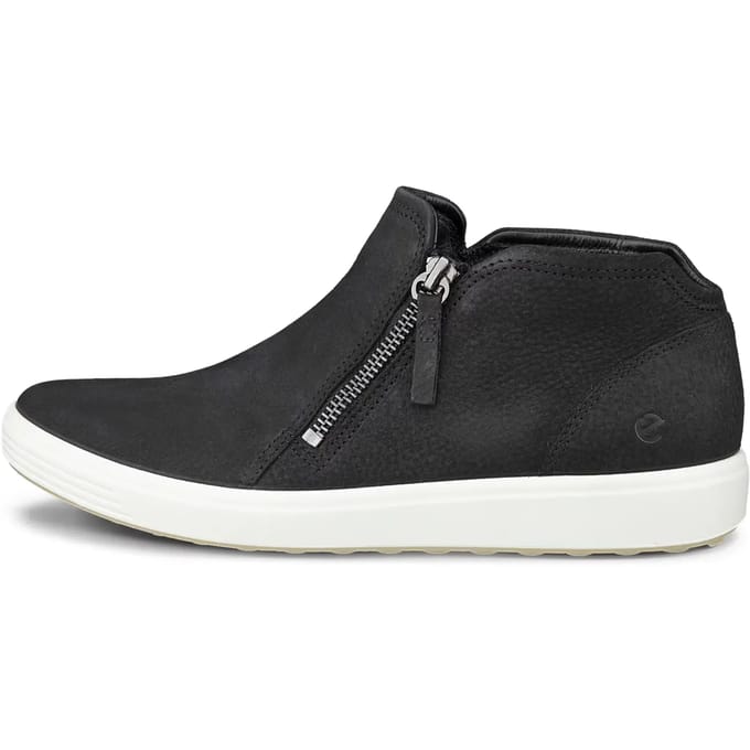 Dames Suède Ritschoenen Ecco Soft 7