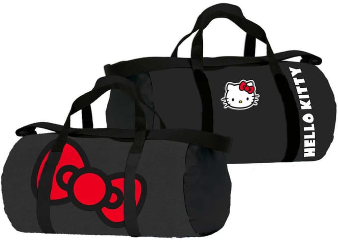 Hello Kitty Sporttas Bow - 43 x 24 x 24 cm - Polyester