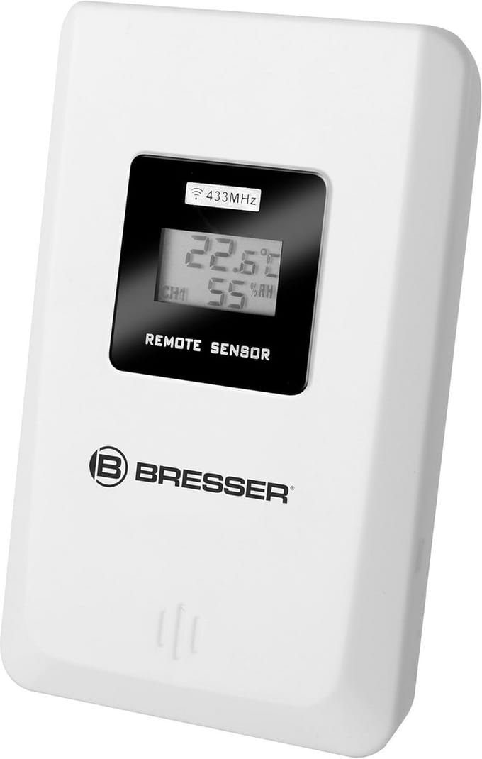 Draadloze Buitensensor voor Temperatuur en Luchtvochtigheid 3-Kanaals