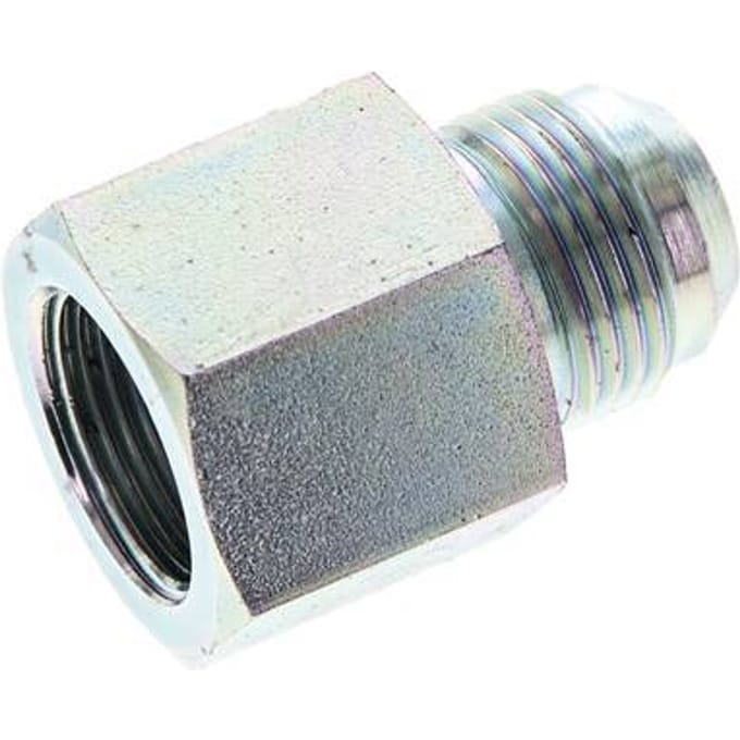 JIC Verloopnippel G3/4'' Binnendraad X UN 1-1/16''-12 Buitendraad Staal 175bar