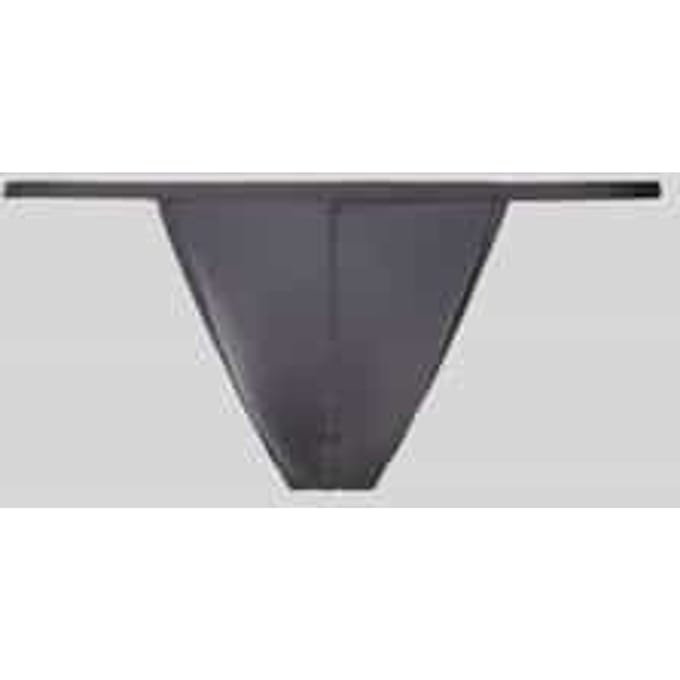 HOM Plume g-string (1-pack) - heren string - antraciet grijs