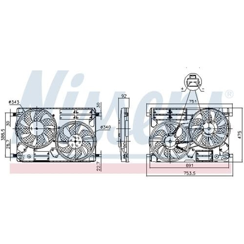 Blower NISSENS 850096