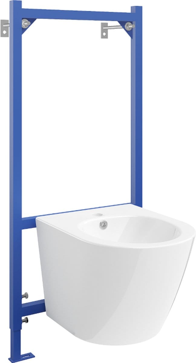 Mexen inbouw bidetset frame Fenix B met bidet Lena, wit - 69935224800