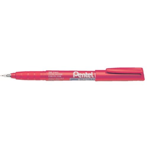 Fineliner Pentel NMF50 fijn rood