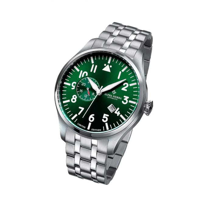Alpha Sierra 3 horloges : Defcon LGM30B - Widowmaker - Automatic AMS02