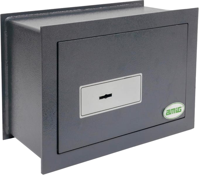 Wandkluis - Sleutelkluis - Thuisbeveiliging - Discrete inbouw - 30x15x20 cm - Grijs