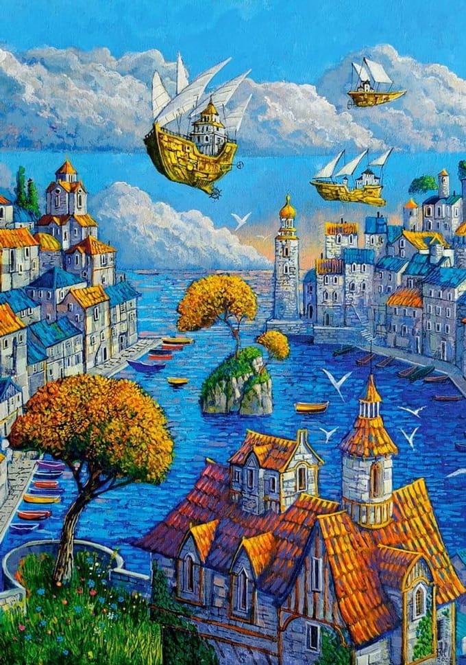 Puzzel Haven - 500 Stukjes - Uren Plezier - Stapelbaar Materiaal - Multicolor