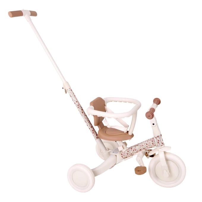 Little Dutch 4 in 1 twee- en driewieler fiets Off-White dames