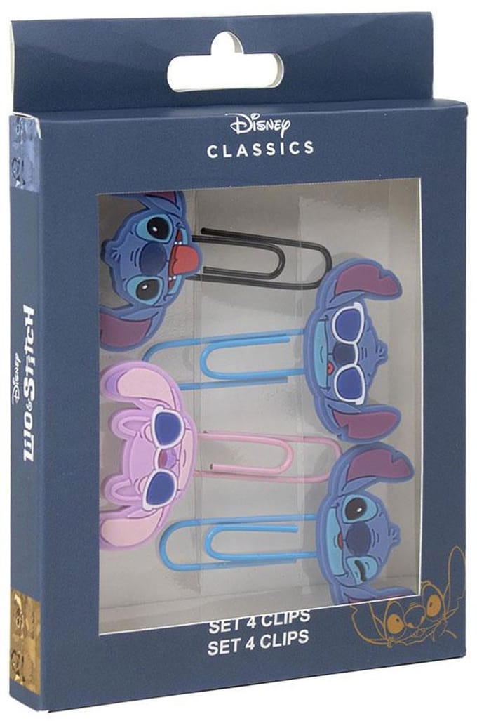 Disney Lilo en Stitch paperclipset van 4