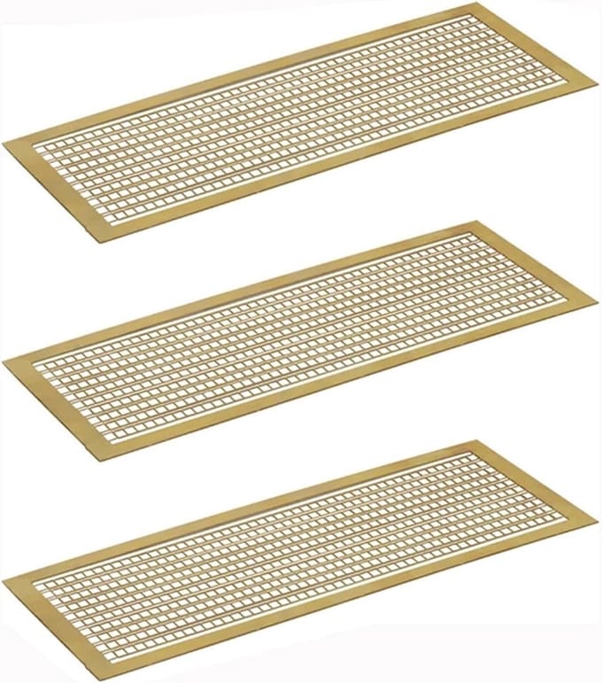 RC Boot Ladders - Etsen Ladder - Modelbouw - Messing Materiaal - 1:200 Schaal - Zilver