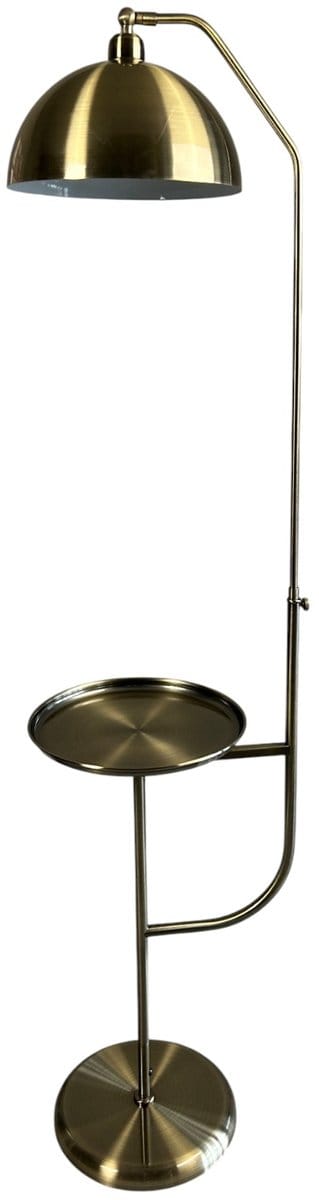 Staande Lamp Moderne Staande Lamp Van Metaal Met E27-Fitting, Verstelbare Lampenkap Verouderde Kleur