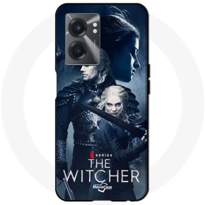 Coque Realme V23 the witcher geralt yennefer ciri degen