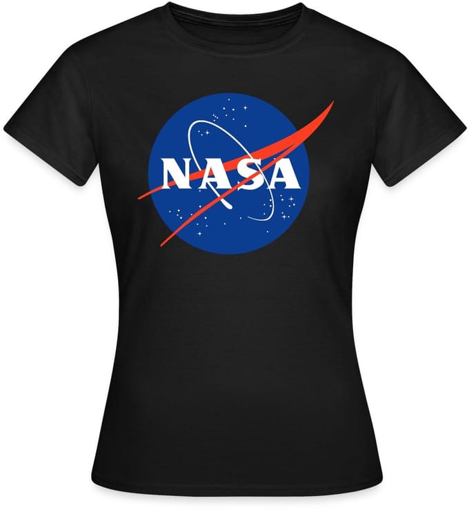 NASA klassiek logo T-Shirt Dames