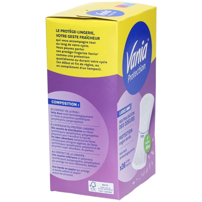 VANIA Set van 36 Protege-slips Protect + Large - Alo�