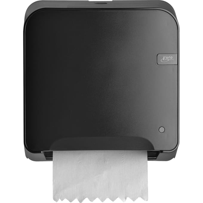 Handdoekroldispenser Quartzline Q14 Matic XL klein zwart 441159