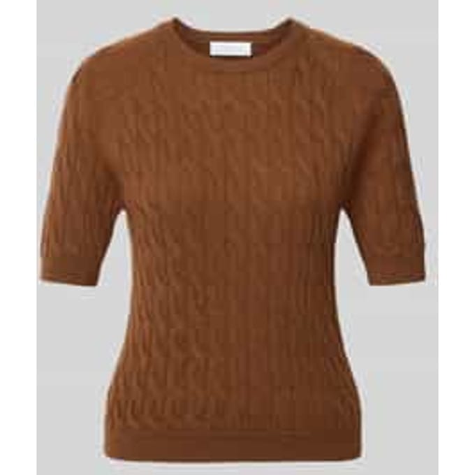 pullover in slim fit van wolmix met kasjmier-aandeel