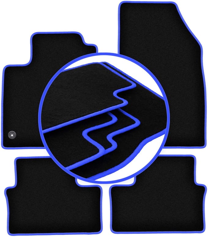 CARLUX-BLUE automatten voor: Renault Clio V hatchback (2019-)