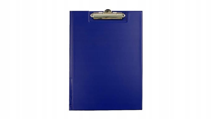 TRES Klembord Kaart A4 Marineblauw met Klem
