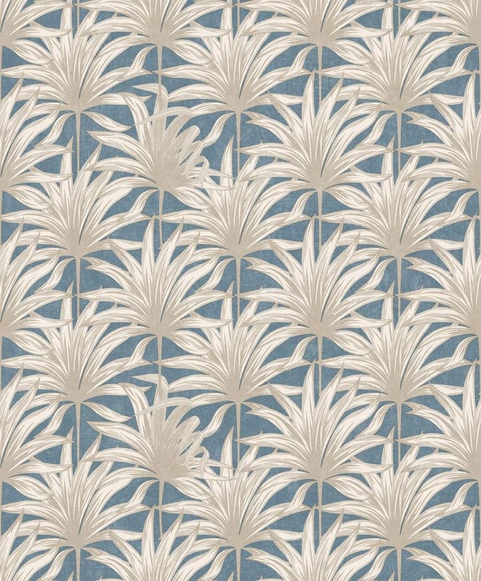 Eden palm blauw/grijs - M32201