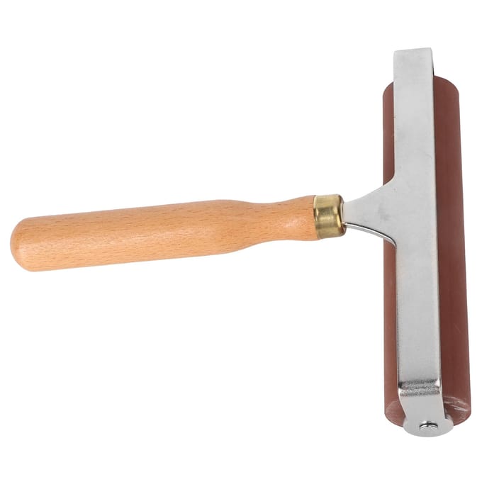 Rouleau en caoutchouc souple, flexible, robuste, durable et élastique pour l'estampe, le scrapbooking 15cm/5.9in