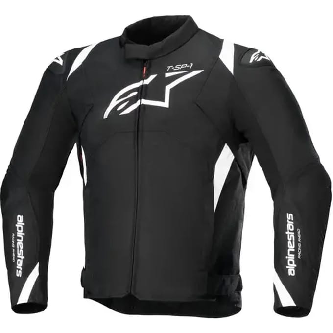 Alpinestars T-SP 1 V2 Waterproof Jas Zwart Wit - Jas
