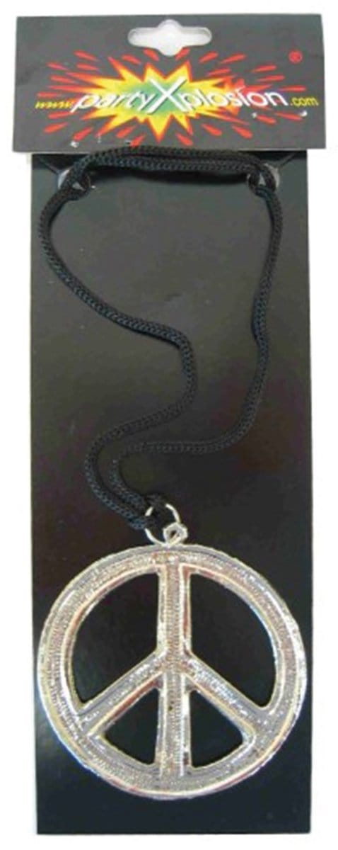 Hippie ketting peace metaal