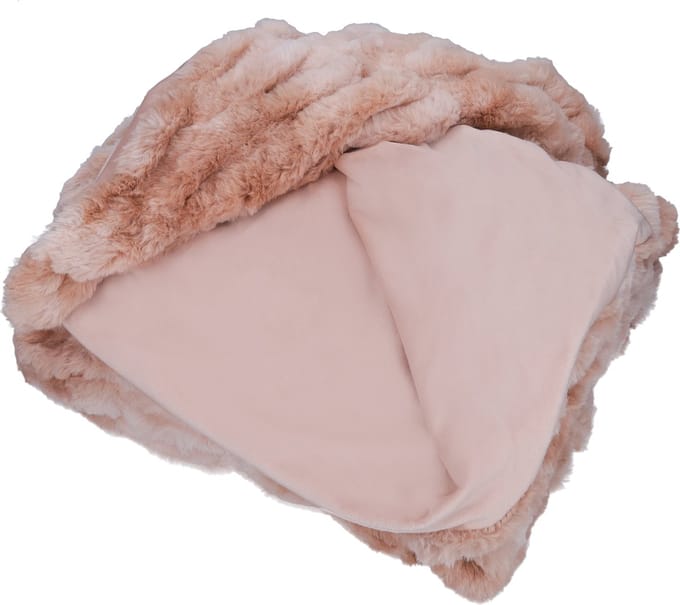 luxury Heaven fleece Deken - Blanket - Zachte deken - 150x200 - Roze